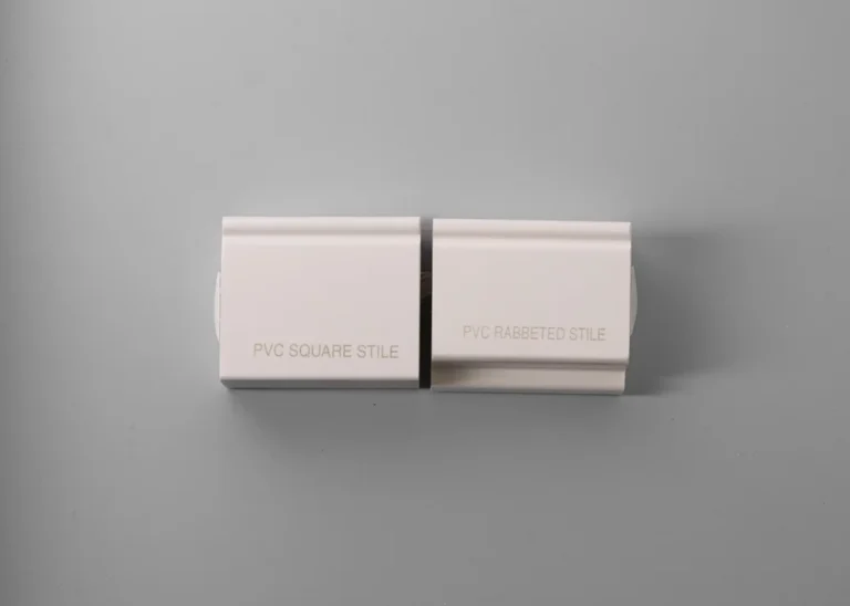 Butt stile and rebated stile compared