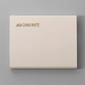 China White basswood colour sample