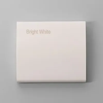 Bright White PVC colour sample