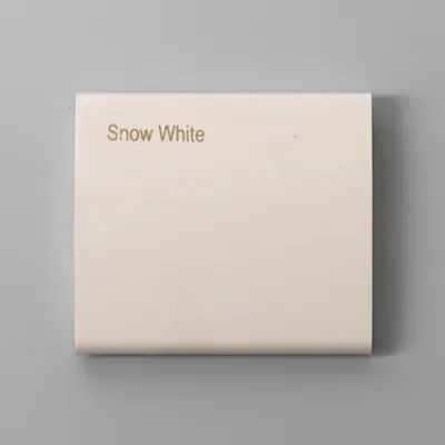 Snow White PVC colour sample